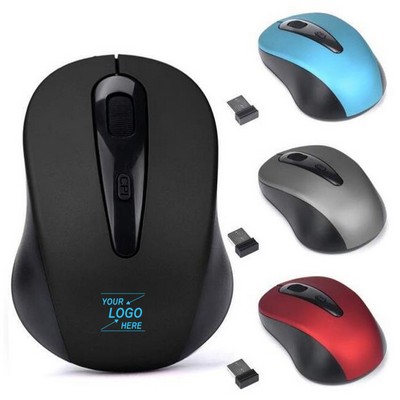 Wireless 2.4G Ergonomic ABS Mouse