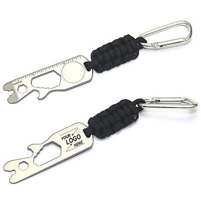 Tactical Metal Survival Keychain