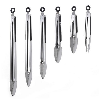 Kitchen Tongs With Silicone Tips