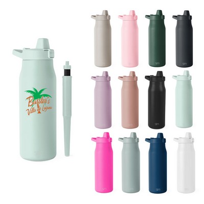 34 Oz. Simple Modern® Mesa Water Bottle w/Filter Straw Lid