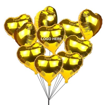 18 Inch Heart Shape Aluminum Balloon