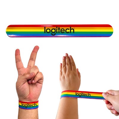 Rainbow Slap Bracelet