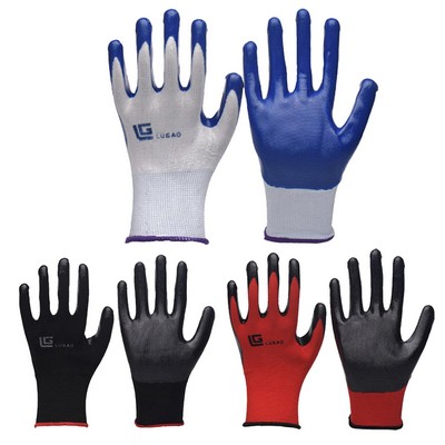 Nylon Nitrile Guard Gloves