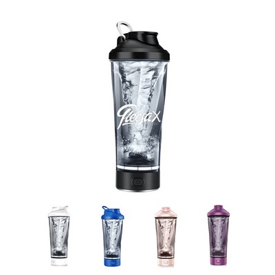 24oz Premium USB Rechargeable Electric Protein Shaker Bottle