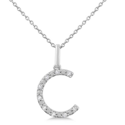 Jilco Inc. Initial C Necklace