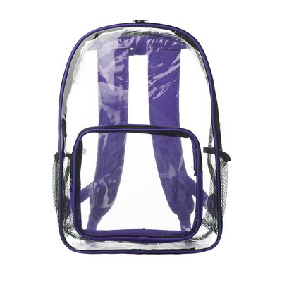 Pocket Clear Plastic Backpacks