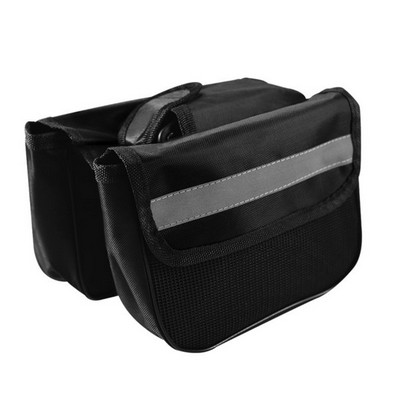 Bicycle Front Frame Pannier Saddle Bag-Large size