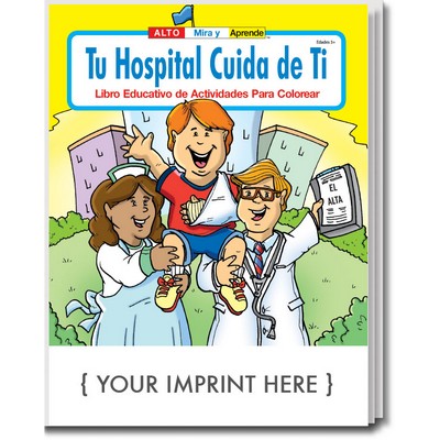 Your Hospital Cares About You (Spanish) Coloring Book Fun Pack