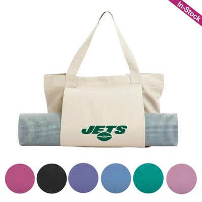 Yoga Mat Carrier Canvas Tote Bag