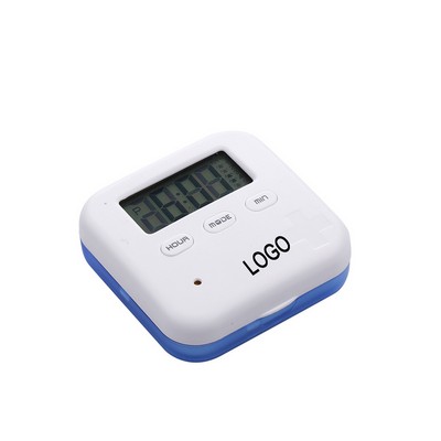 Digital Pill Box With Alarm Reminders