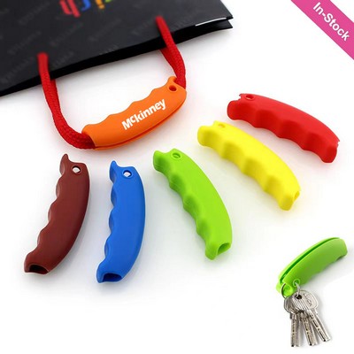 Silicone Shopping Bag Handle with Keyhole