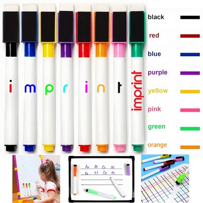 Magnetic Whiteboard Marker With Dry Erase