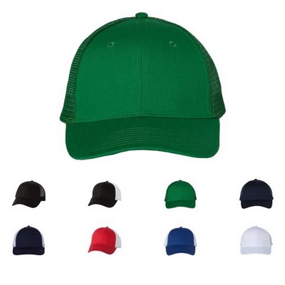 Valucap™ Mesh Back Twill Trucker Cap