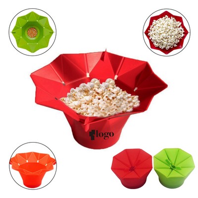 Silicone Folding Popcorn Bucket