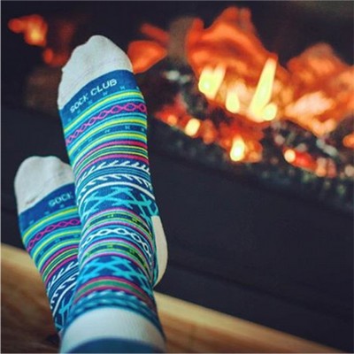 Cotton Winter Socks - Natural Warmth for Cold Days - American Made