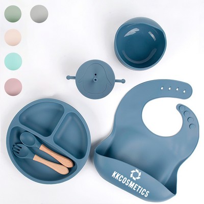 Silicone Baby Tableware Set