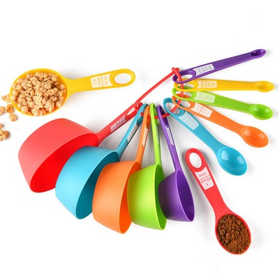 12-Piece Measuring Cups and Spoons Set for Baking and Cooking