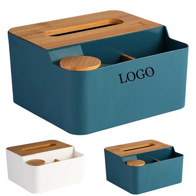 Tissue Box Multi- Function Storage Case