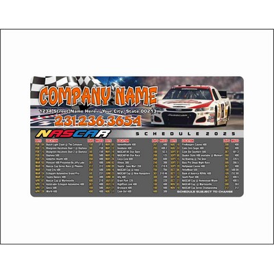 4 X 7 Nascar Schedule