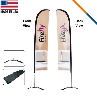 13' Rivo Single-Sided Straight Flag