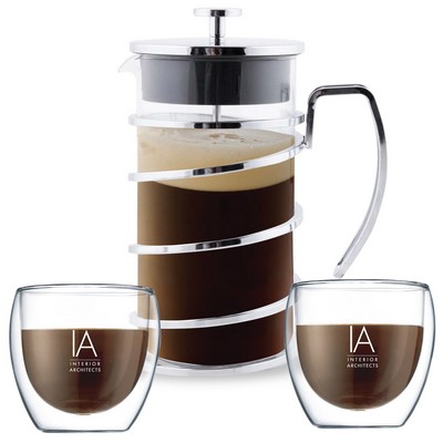 Helix French Press Gift Set