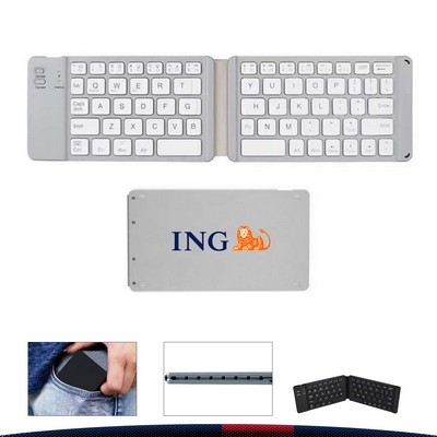 Bi-Fold Bluetooth Keyboard