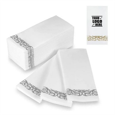 Durable Disposable Paper Napkins for Easy Clean Up