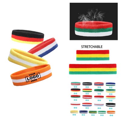 Striped Fashion Hairband for Women and Girls