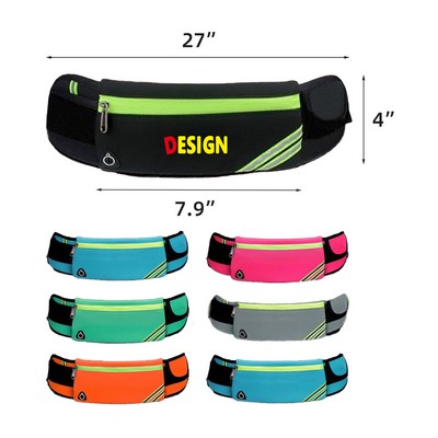 Women Fanny Pack Running Belt Bag Water Resistant Wasit Pack Bag for Hiking Fitness Phone Carrier