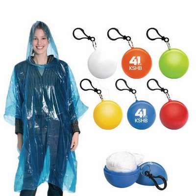 Poncho Ball Keychain