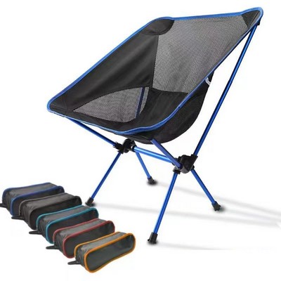 Portable Folding Camp Chair w/ Carrying Bag