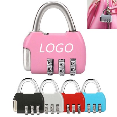 Zinc Alloy Luggage Padlock