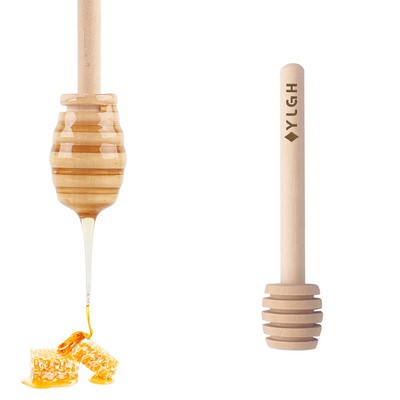 3.90 Inch Wooden Dipper Stirrer