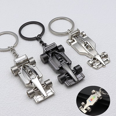 Creative F1 Racing Car Keychain