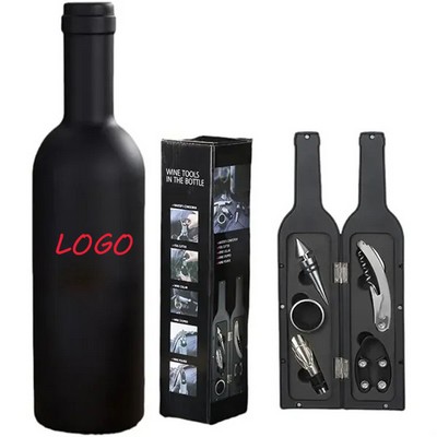 5 Pcs Deluxe Wine Corkscrew Opener Sets