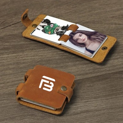 Custom Leather Photo Album