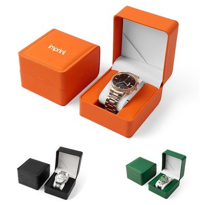 PU Leather Watch Case