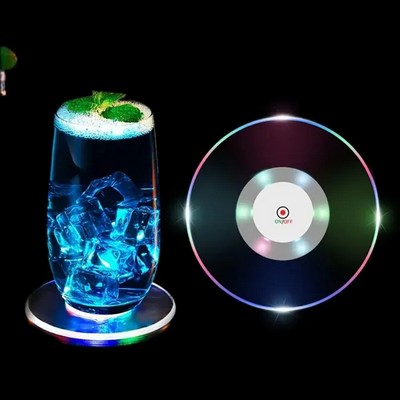 Crystal Ultra-Thin LED Coasters