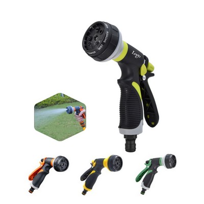 Garden Hose Nozzle With 8 Spray Patterns