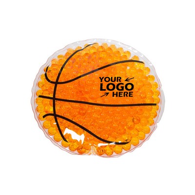 Basketball Shaped Hot Cold Pack with Gel Beads