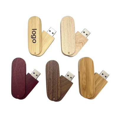 8G USB Bamboo Flash Drive