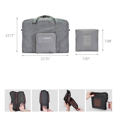 Folding Luggage Travel Bag With Waterproof Polyester