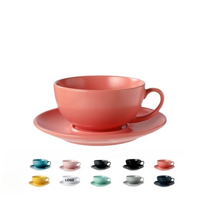 Ceramic Cup Saucer Set