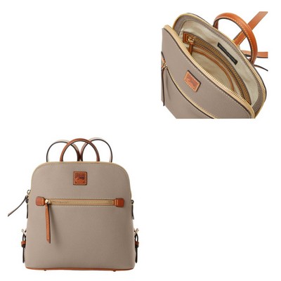 Dooney & Bourke Taupe Pebble Grain Backpack