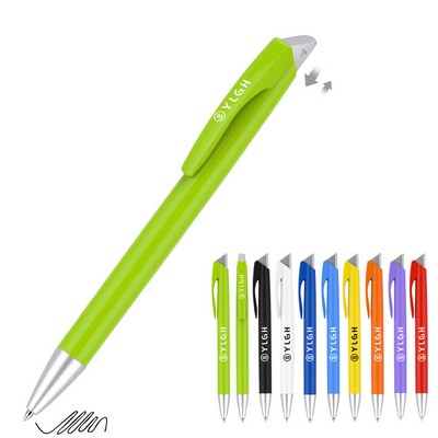 Colorful Barrel Click Pen