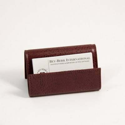 Card Holder - Brown Leather