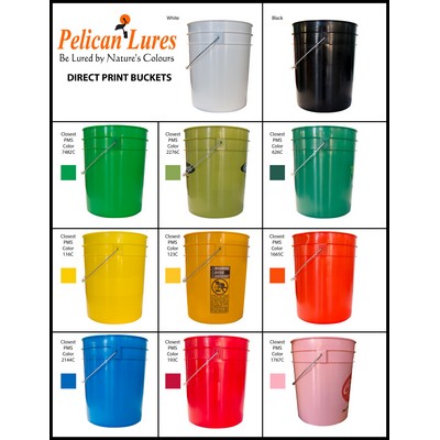 Direct Print Pails 5 Gallon - LOW Volume