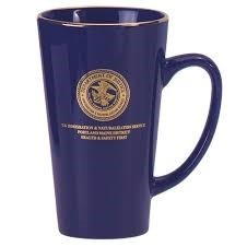 16 Oz. Cobalt Café Latte Supreme Mug