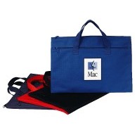 Zipper Document Bag w/Front Zip Pocket