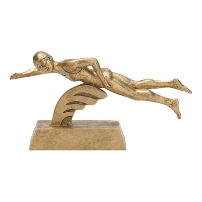 Signature Female Swimming Figurine - 5 1/2" x 8 1/2"